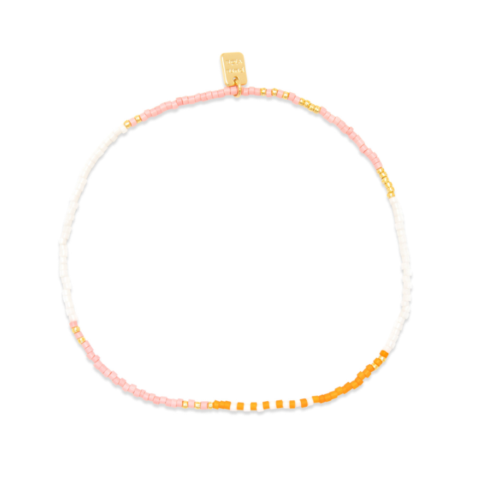 Sunset Stretch Seed Bead Pura Vida Anklets