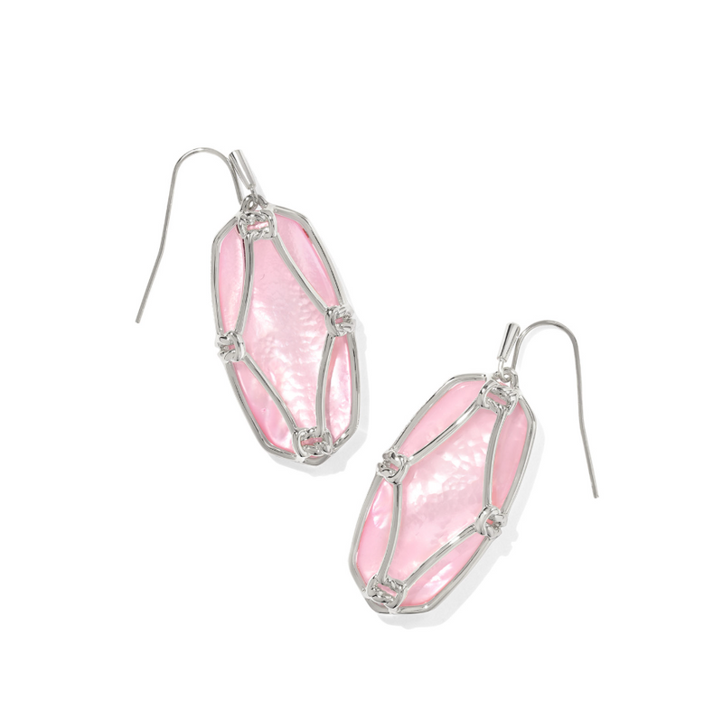 Elle Lattice Drop Frame Kendra Scott Earrings
