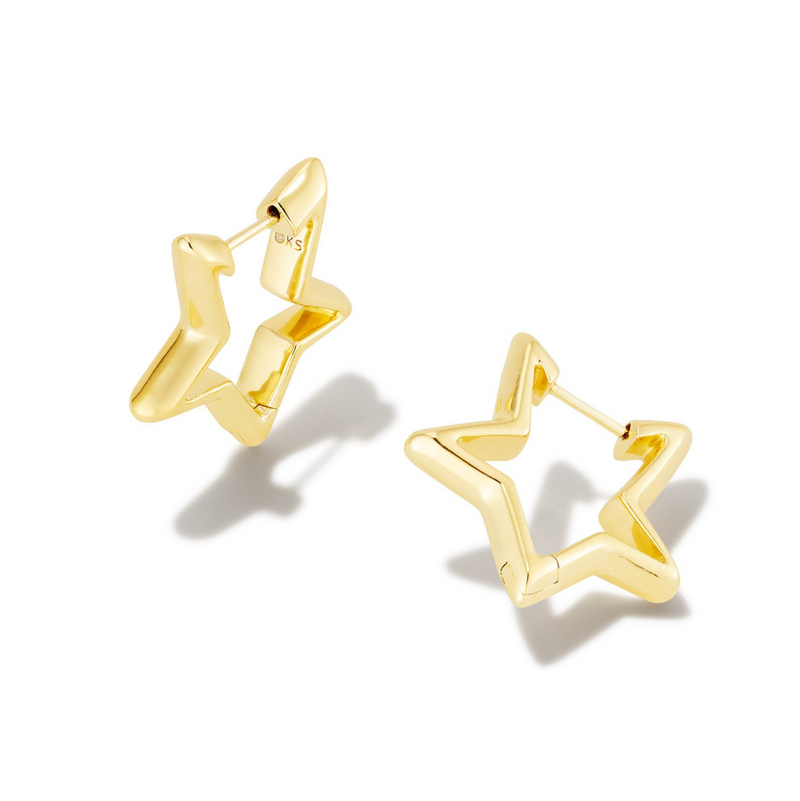 Star Kendra Scott Huggie Earrings