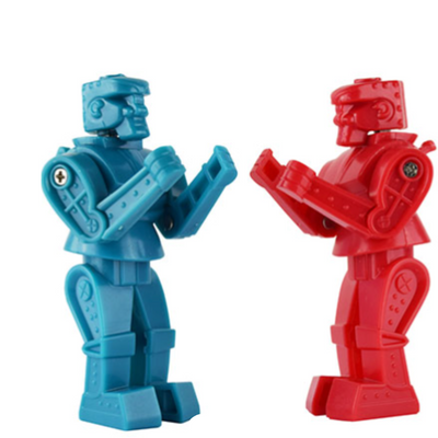 World's Smallest Rock 'Em Sock 'Em Robots