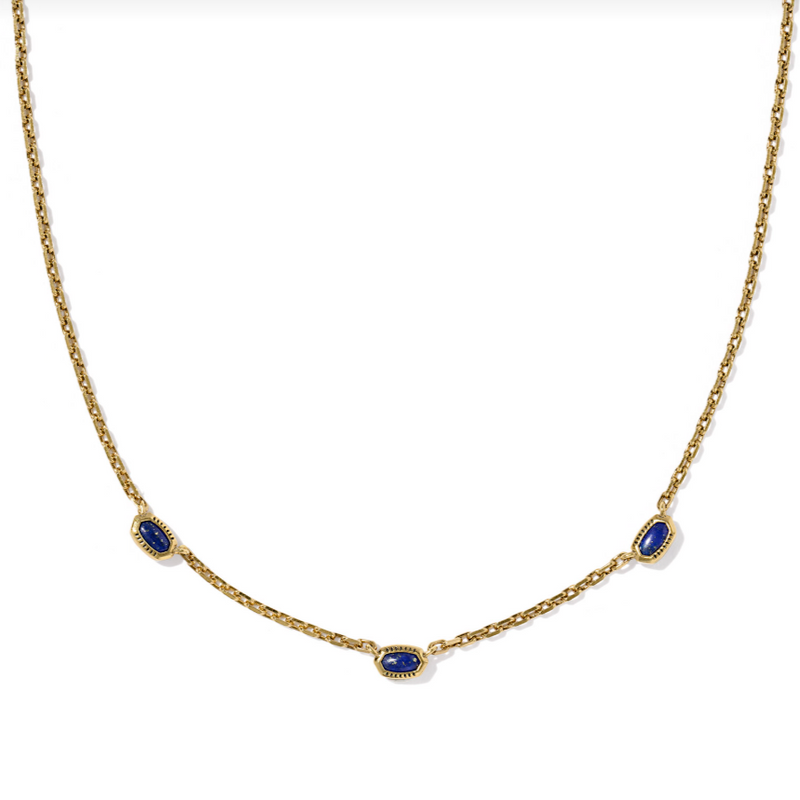 Mini Elisa Three Stone Strand Kendra Scott Necklaces