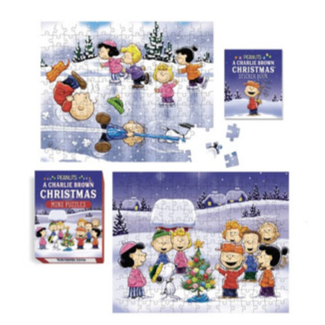 Mini Peanuts Christmas Puzzles