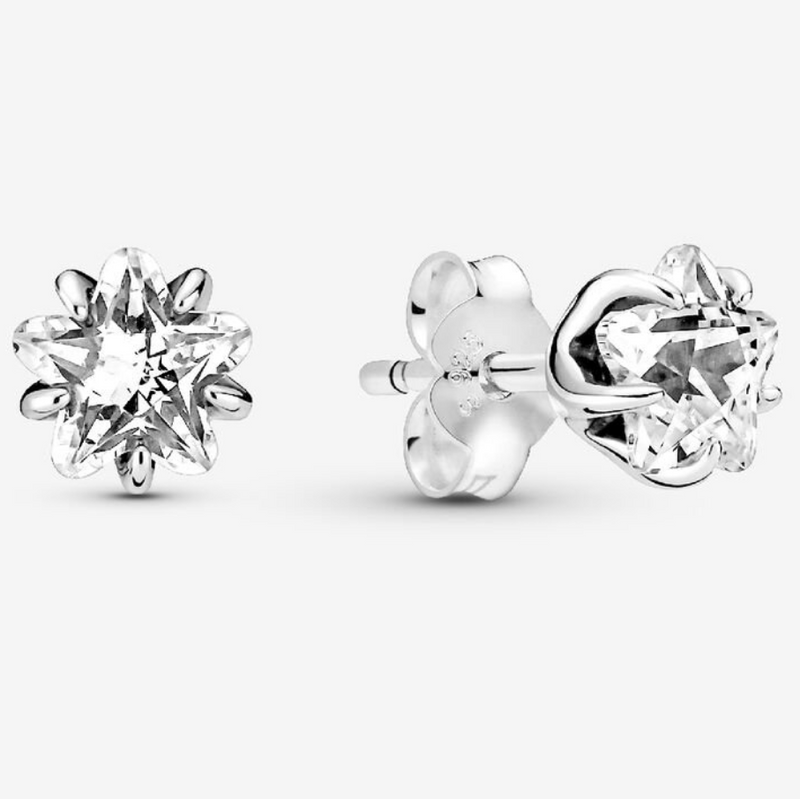Celestial Sparkling Star Pandora Earrings
