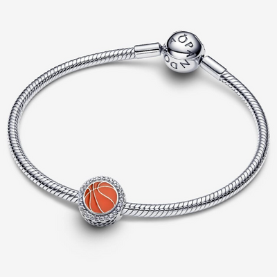 Basketball Engraved Pandora Charm