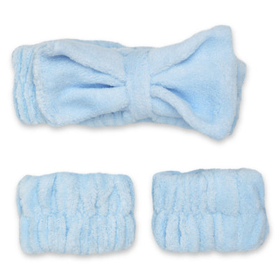 Spa Headband and Cuffs Set