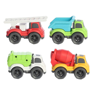 Mini City Vehicles Toy Set