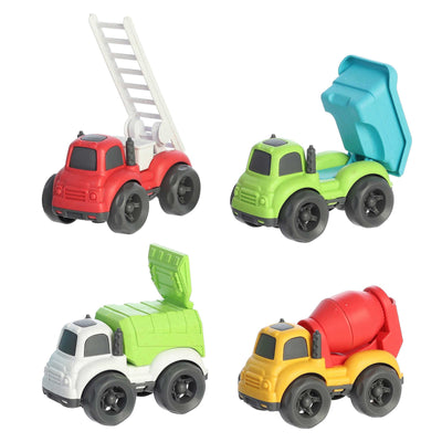 Mini City Vehicles Toy Set