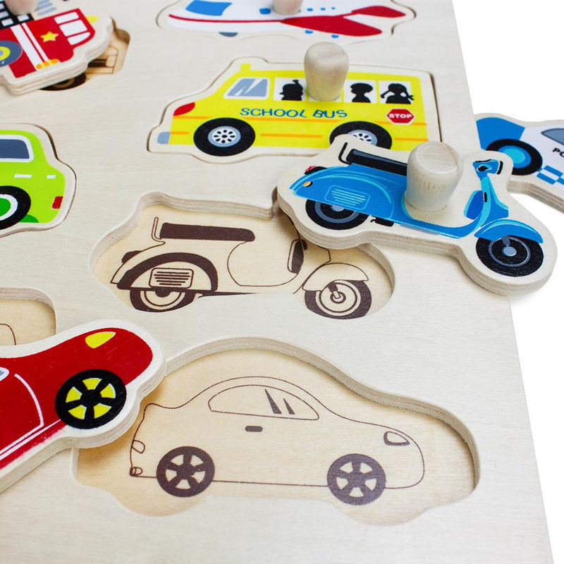 Jumbo People Movers Peg Puzzle