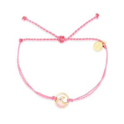 Ombre Wave Gold Charm Pura Vida Bracelet