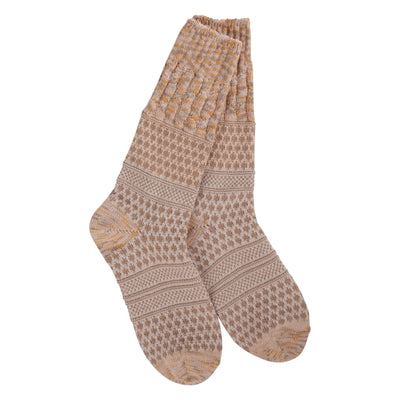 World's Softest Gallery Textured Crew Socks