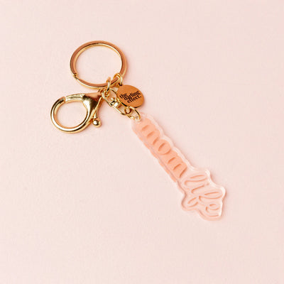 Mom Life Dangle Keychain