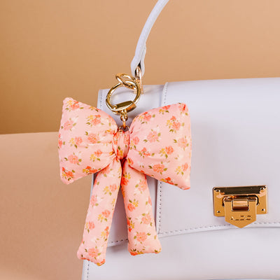 Puffy Bow Bag Charm