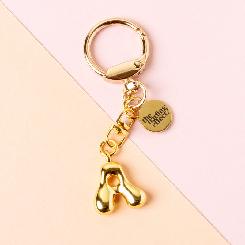 Bubble Letter Keychains