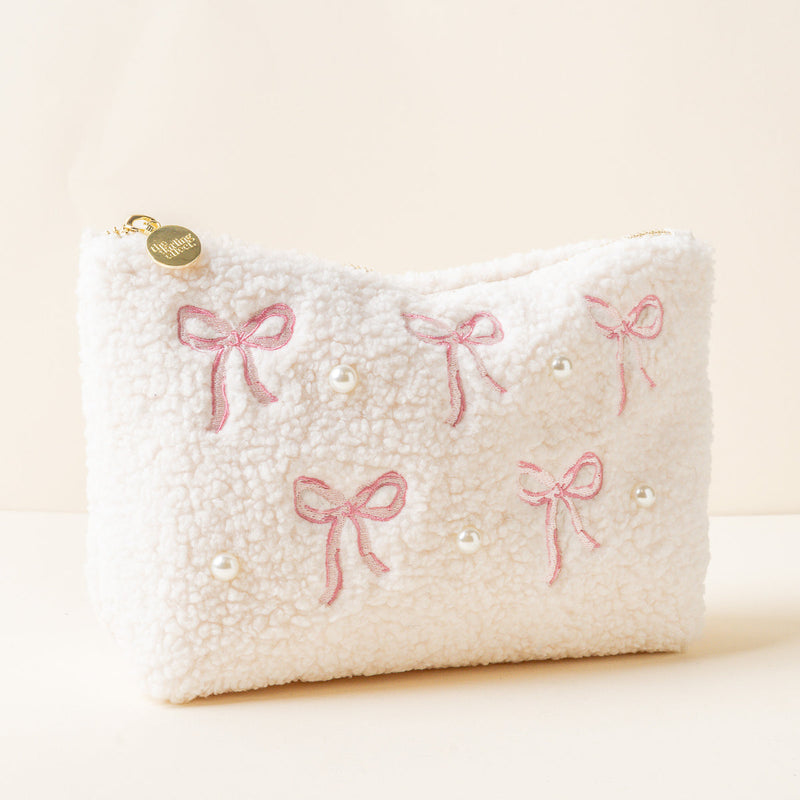 Teddy Zipper Pouches