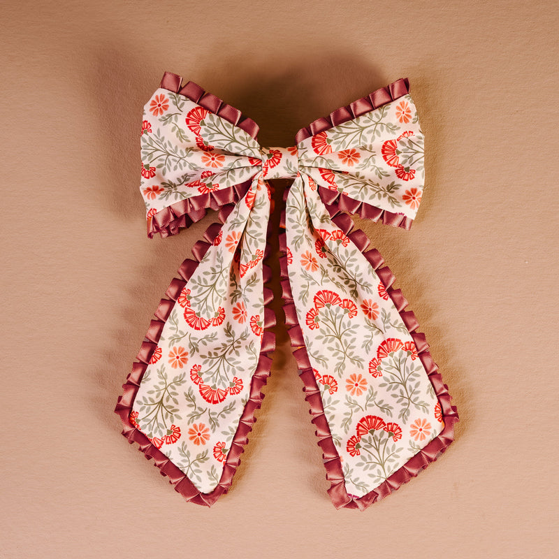 Fancy Frill Hair Bows