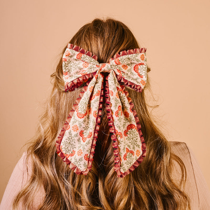 Fancy Frill Hair Bows