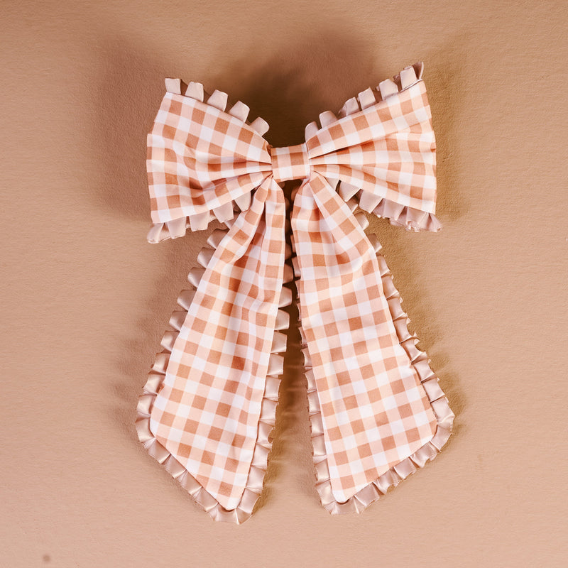 Fancy Frill Hair Bows