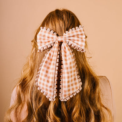 Fancy Frill Hair Bows