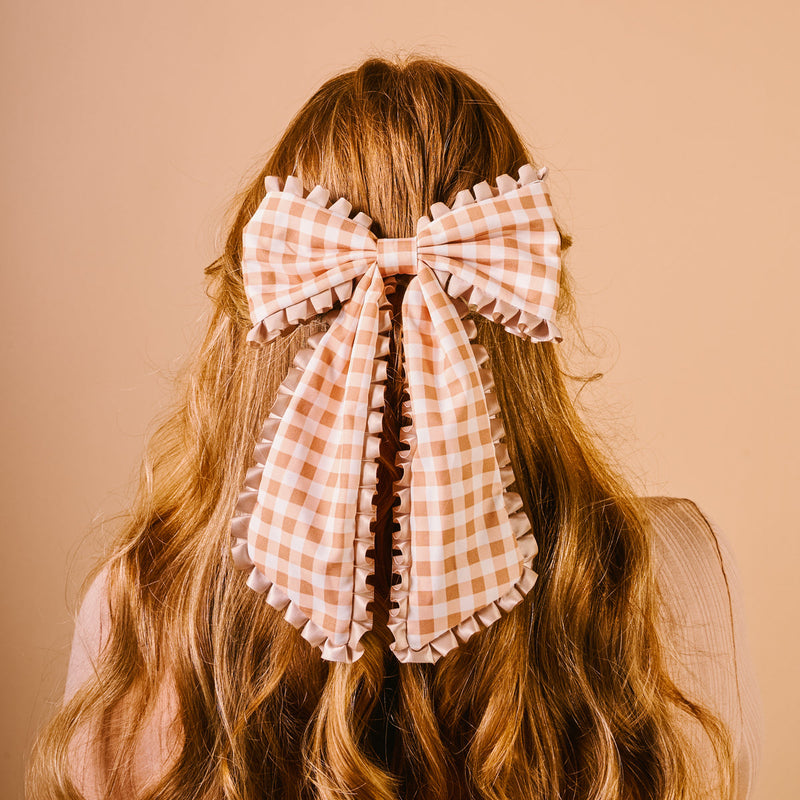 Fancy Frill Hair Bows