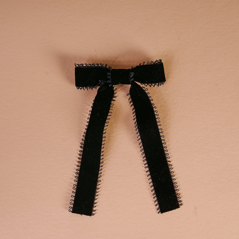 Vintage Velvet Hair Bow