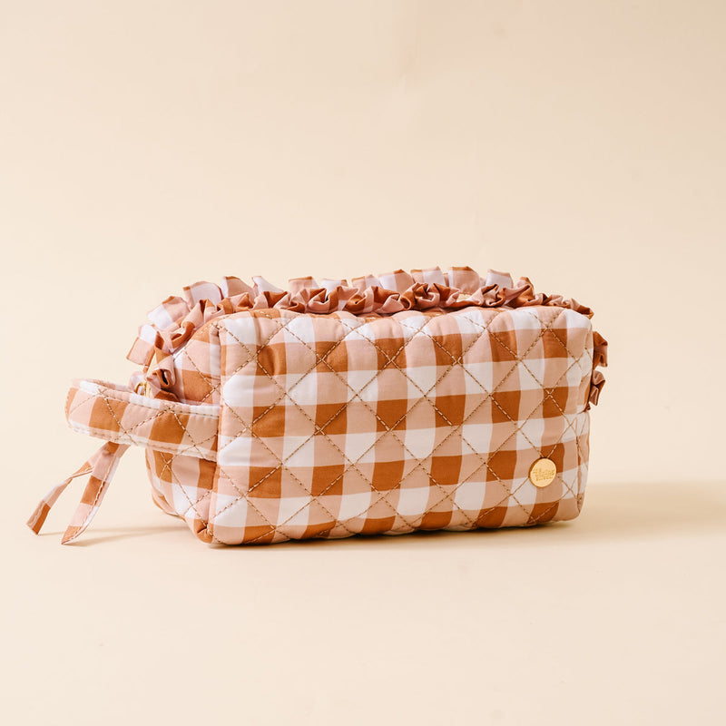 Essentials Quilted Cosmetic Pouches