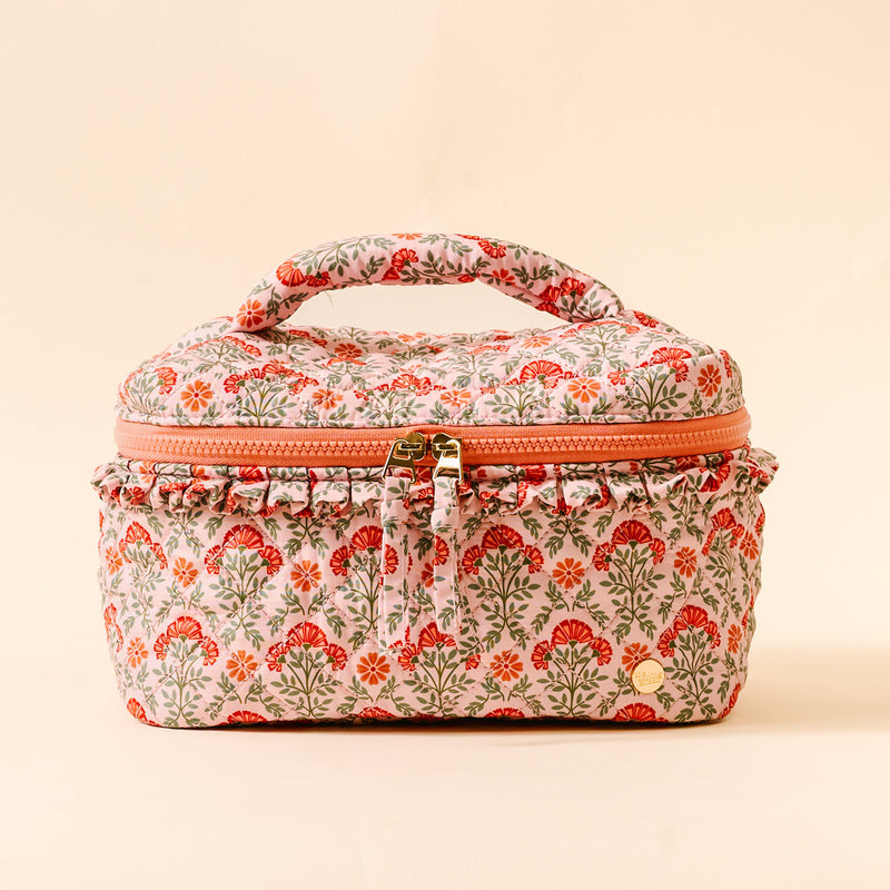 Glam & Go Quilted Cosmetic Bags