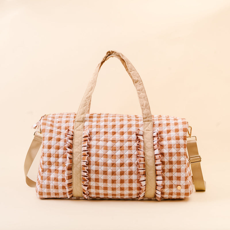 Quilted Weekender Duffle Bags