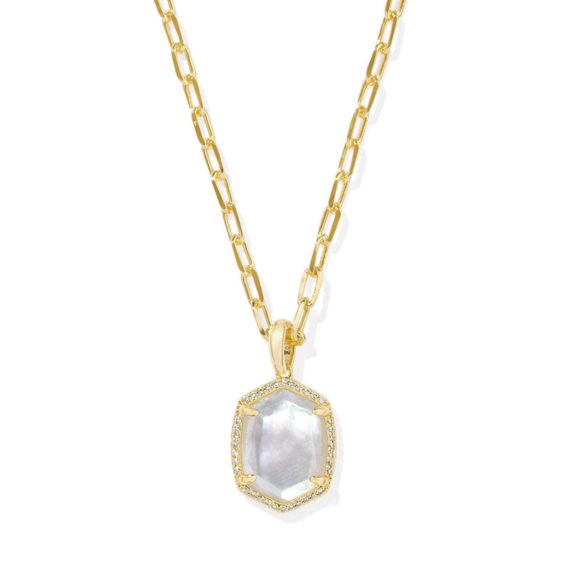 Daphne Pave Framed Kendra Scott Necklace