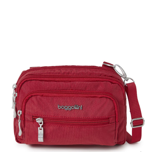 Sale Baggallini Triple Zip Bag