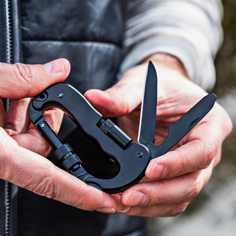 6 in 1 Carabiner Multitool
