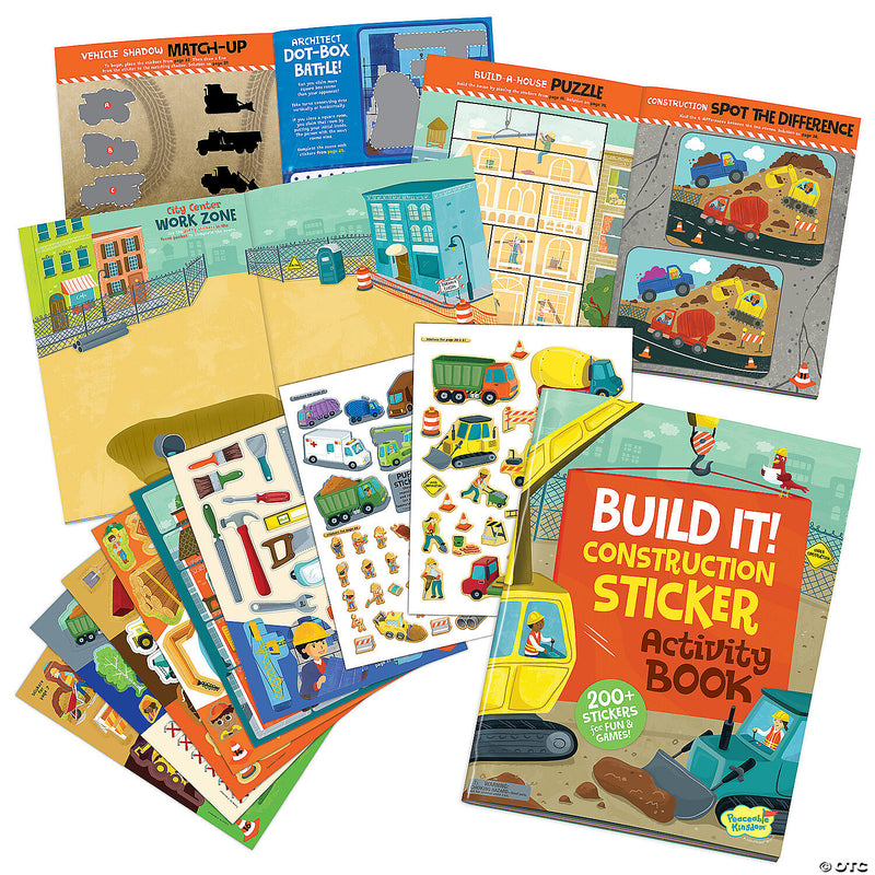 Build It Construction Sticker Book