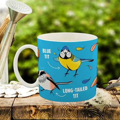 Calm Your Tits! Bird Mug