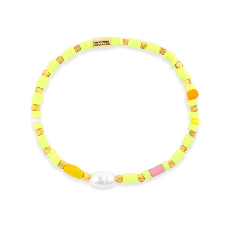 Coronado Vinyl Disc Bead Pura Vida Bracelet