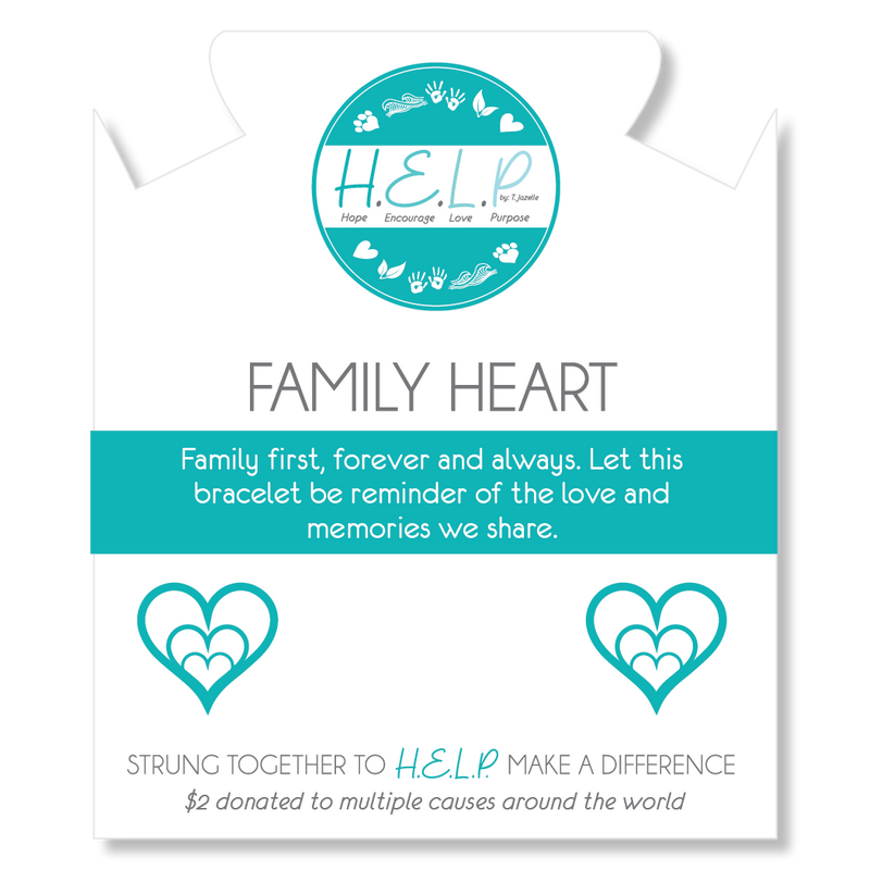 Family Heart T. Jazelle Bracelet