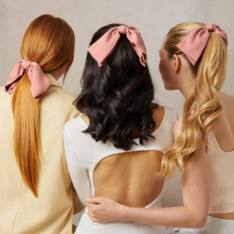 Fabric Bow Hair Clip