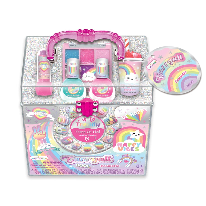 Rainbow Carry All Cosmetic Box