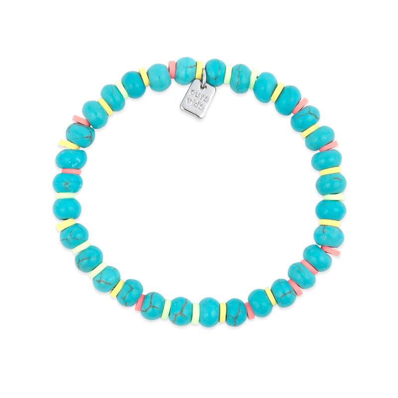 Toska Vinyl Disc Bead Pura Vida Bracelet