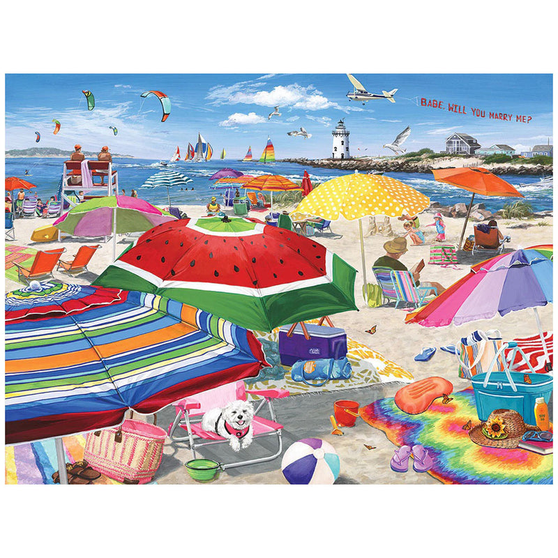 Beach Umbrellas Puzzle