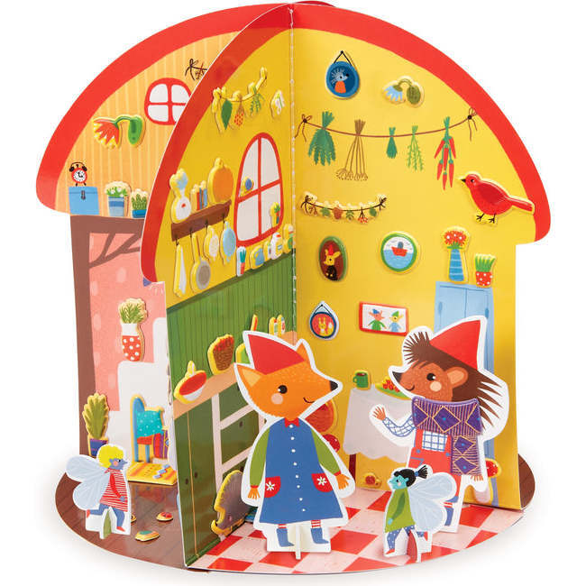 Puffy Sticker 3D Playhouse