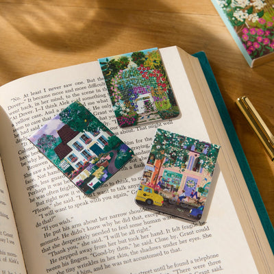 Everblooming Magnetic Bookmarks