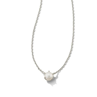 Ashton Kendra Scott Pendant Necklace in White Pearl