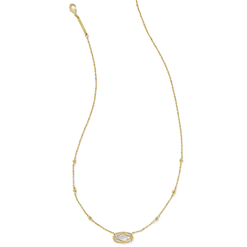 Elisa Lattice Frame Short Kendra Scott Necklace