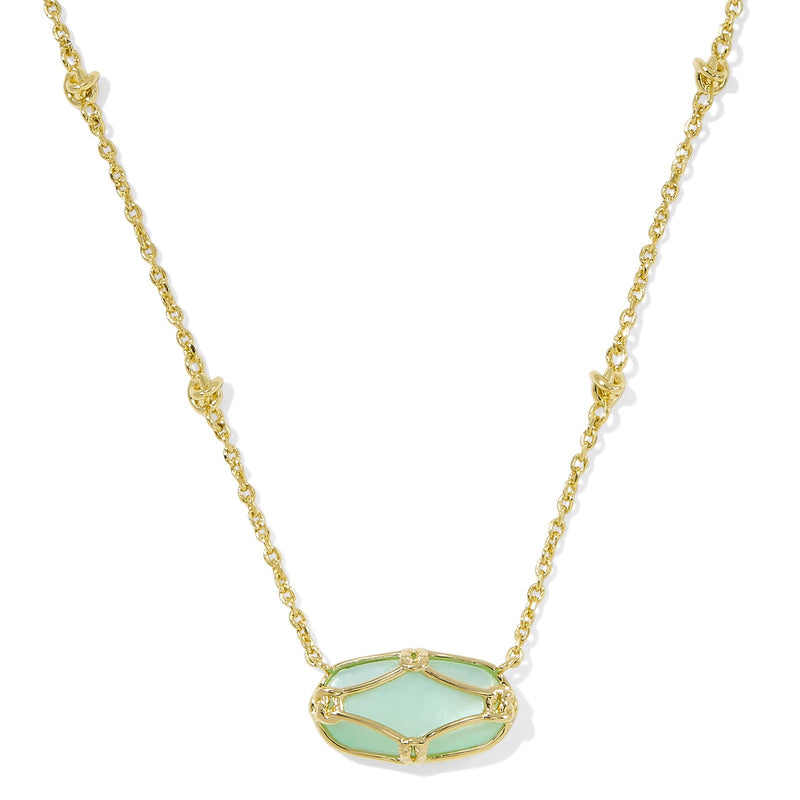 Elisa Lattice Frame Short Kendra Scott Necklace