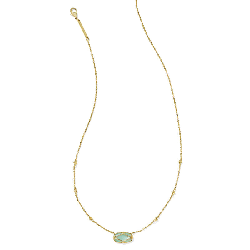 Elisa Lattice Frame Short Kendra Scott Necklace