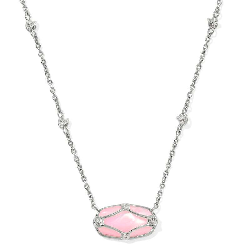 Elisa Lattice Frame Short Kendra Scott Necklace