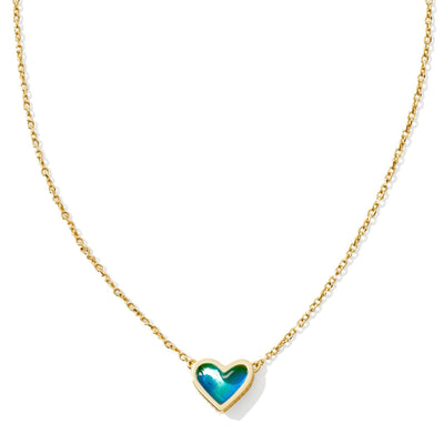 Framed Ari Heart Short Pendant Kendra Scott Necklace