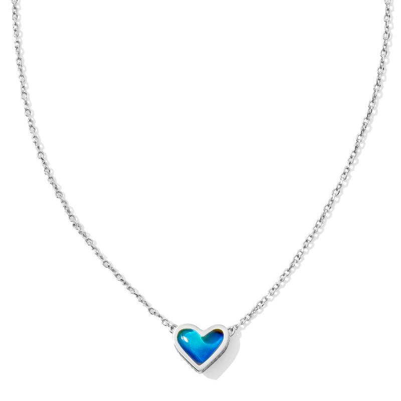 Framed Ari Heart Short Pendant Kendra Scott Necklace