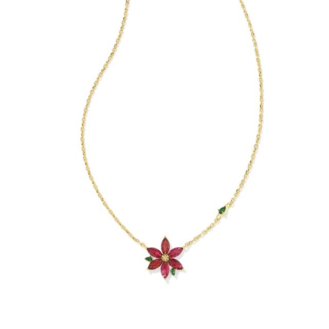 Poinsettia Pendant Kendra Scott Necklace