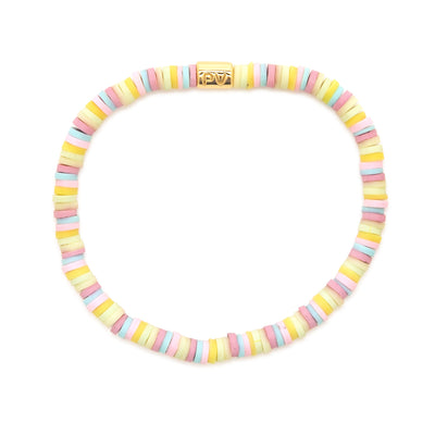 Seascape Vinyl Disc Stretch Pura Vida Bracelets