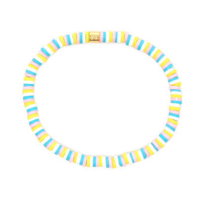 Seascape Vinyl Disc Stretch Pura Vida Bracelets